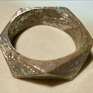 Abalone Inlay Bangle